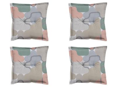 Zit universeel ca. 50x50 cm Grafi salmone (4 stuks) Madison - Madison