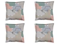 Zit universeel ca. 50x50 cm Grafi salmone (4 stuks) Madison - Madison - thumbnail