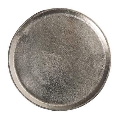 Plateau - zilverkleurig - ø25x2 cm Plateau - zilverkleurig - ø25x2 cm