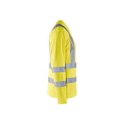 Blåkläder UV-T-Shirt High-Vis lange mouw UPF 40+ UV 33811070 | High-Vis Geel | Maat S - 7330509369128