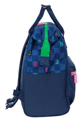 Schoolrugzak Benetton benetton Marineblauw 27 x 40 x 19 cm Schoolrugzak Benetton benetton Marineblauw 27 x 40 x 19 cm