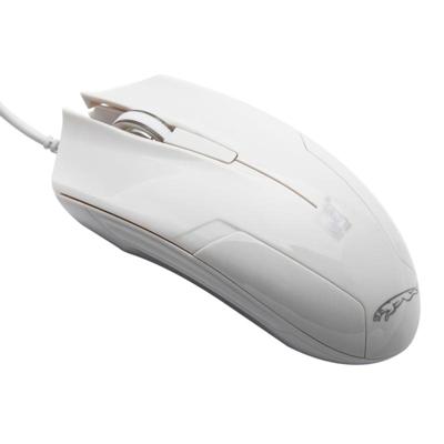 ZGB 119 USB universele bedrade optische gaming muis lengte: 1.45 m (wit)