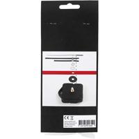 Creativ Company Klokonderdelen en uurwerken, max. afstand 6 mm, zwart, 1 set - thumbnail