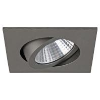 Brumberg 12355643 12355643 LED-inbouwlamp LED 6 W Titaan Brumberg 12355643 12355643 LED-inbouwlamp LED 6 W Titaan