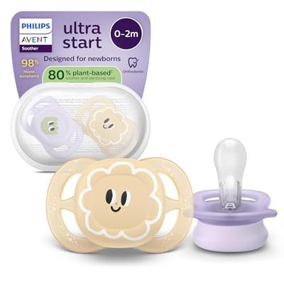 Set van 2 ultra zachte lolly's 1e leeftijd zachtpaars