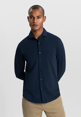 Dstrezzed Bo Shirt 303702 Overhemd 649 Dk. Navy