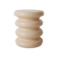 HKliving Allure bijzettafel cream - thumbnail