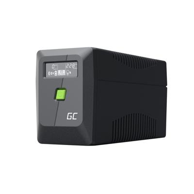 Green Cell UPS Line-interactive 0,85 kVA 480 W 2 AC-uitgang(en)