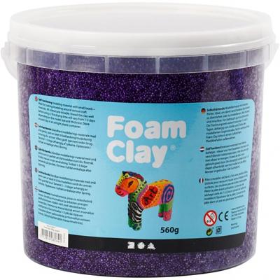 Foam Clay - paars, 560gr.