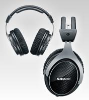 Shure Professionele premium gesloten hoofdtelefoon, helder, verlengde hoge tonen en warme, nauwkeurige bas, aluminiumlegering en koolstofvezel constructie, alcantara oorkussens, afneembare kabel, - thumbnail