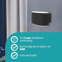 Eglo Design wandlampValgiano oplaadbaar ovaal - 75875 - thumbnail