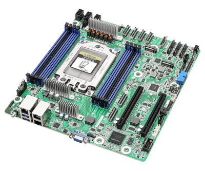 ASRock SIENAD8UD3 Moederbord Socket AMD SP6 Vormfactor Micro-ATX Moederbord chipset SoC