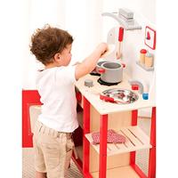 New Classic Toys houten Kinderkeuken Bon Appetit - Rood - thumbnail