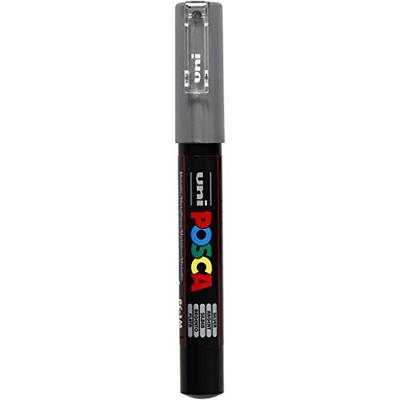 Uni POSCA paintmarker PC-1MC, 0,7 - 1 mm, zilver Uni POSCA paintmarker PC-1MC, 0,7 - 1 mm, zilver