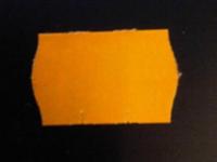 Etiket 2516 fluor oranje afn. golf 39600 - thumbnail