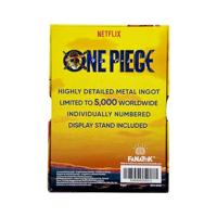 One Piece Ingot Luffy Wanted Poster Limited Edition - thumbnail