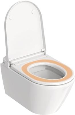Duravit SensoWash D-Neo douchewc compact rimless diepspoel 37.8x57.7cm met closetzitting wit 654000012004300