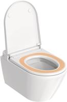 Duravit SensoWash D-Neo douchewc compact rimless diepspoel 37.8x57.7cm met closetzitting wit 654000012004300 - thumbnail