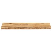 Tafelblad met natuurlijke rand 110x40x2,5 cm massief mangohout - thumbnail