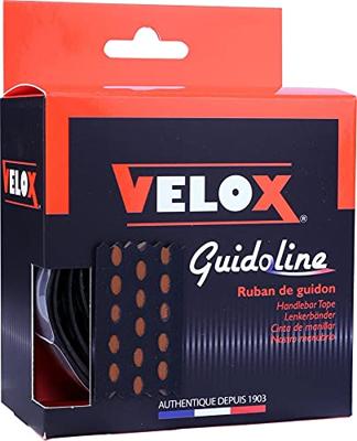 Velox stuurtape bi-color 3.0 zwart/bruin (2st)