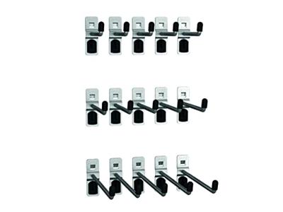 Bott Gereedschaphouder-assortiment | BxH mm | elk 5 haken T75/100/150 mm 15-delig | 1 stuk - 14031427 14031427