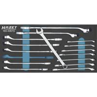 HAZET Ring-steeksleutelset 163-428/15 - Buitentwaalfkant tractieprofiel - 15-delig - 6 - 22 - thumbnail