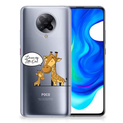Xiaomi Poco F2 Pro Telefoonhoesje met Naam Giraffe Xiaomi Poco F2 Pro Telefoonhoesje met Naam Giraffe