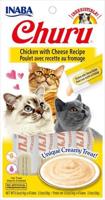 Inaba Ciao Churu kip met kaas kattensnack 12 x 14 g - thumbnail