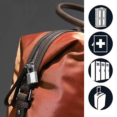 De Raat Master Lock hangslot met sleutelslot, model 9130EURT, pak van 2 stuks
