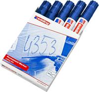 Permanente markeerstift Edding 800 Blauw (5 Stuks) - thumbnail