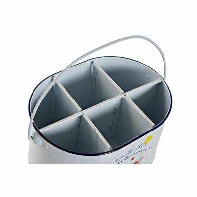 IJsemmer DKD Home Decor Wit Multicolour Metaal 24,5 x 17 x 13 cm IJsemmer DKD Home Decor Wit Multicolour Metaal 24,5 x 17 x 13 cm