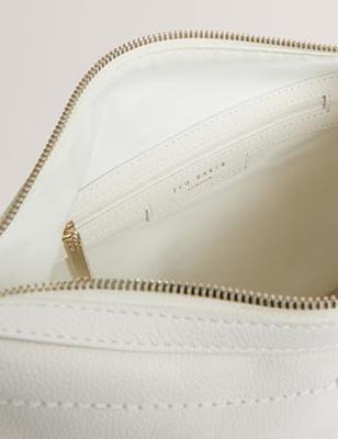 Ted Baker Lyshia Webbing Large Leather Hobo-Ivory