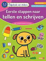 Deltas Oefenboek met stickers - tellen en schrijven (3-4 jaar) - thumbnail