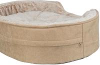 Trixie vital hondenmand lino soft ovaal beige / creme - thumbnail