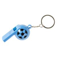 Duckiez Voetbalfluitje aan sleutelhanger - thumbnail