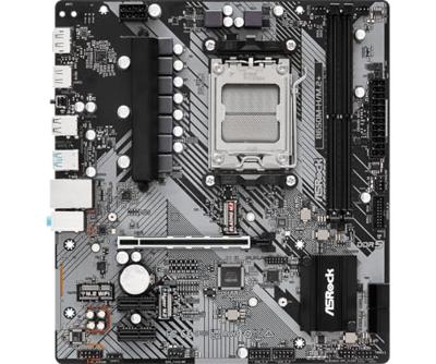 ASRock B650M-H/M.2+ Moederbord Socket AMD AM5 Vormfactor Micro-ATX Moederbord chipset AMD® B650 - thumbnail