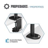 Schermtafel Support iggual SPMP01 17"-32" - thumbnail