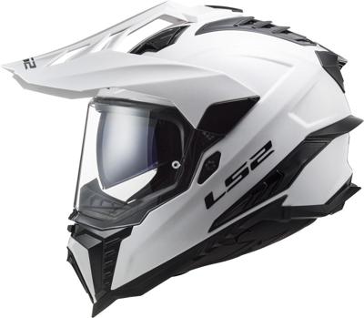 LS2 endurohelm "mx701 explorer massief". helmet mx701 explorer solid 3xl matt black