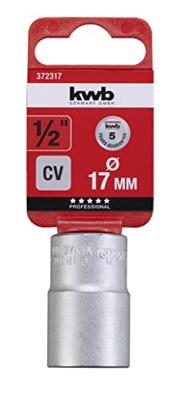 kwb 372317 Dopsleutelinzetstuk 17 mm 1/2