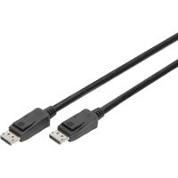 Digitus AK-340106-050-S DisplayPort-kabel DisplayPort Aansluitkabel DisplayPort-stekker, DisplayPort-stekker 5.00 m Zwart Vergulde steekcontacten, Afgeschermd - thumbnail