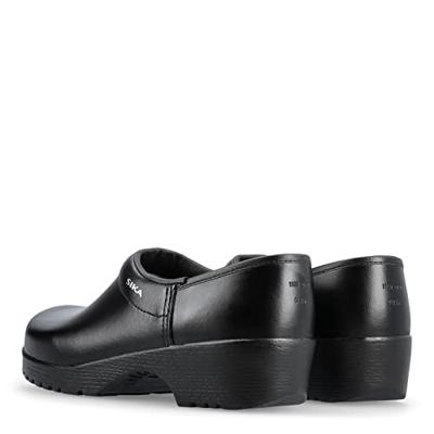 SIKA 1185 Klomp Flexika Dichte Hak Zwart - Maat 35 - 16.089.078.35