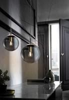 Fischer & Honsel Hanglamp met glasDini Ø 25cm - 60430 - thumbnail