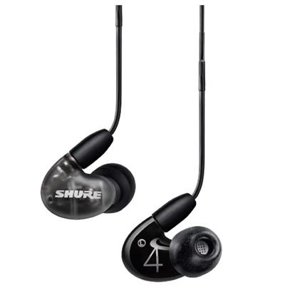 Shure AONIC 4 Headset Bedraad In-ear Oproepen/muziek Zwart, Grijs, Doorschijnend