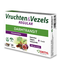 Ortis Vruchten & Vezels Regular Blokjes 24 - thumbnail