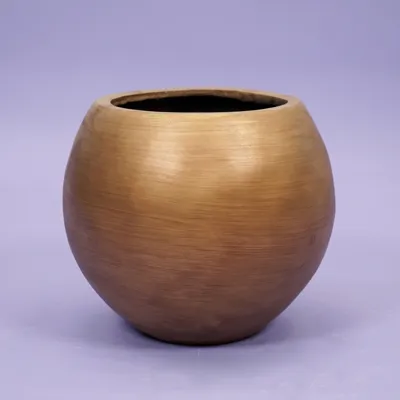 Capi Vaas bol Retro 23x19 goud Capi Vaas bol Retro 23x19 goud