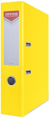 OFFICE products ordner, voor ft A4, uit karton, rug van 7,5 cm, geel