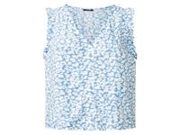 esmara Dames blousetop (44, Blauw) - thumbnail