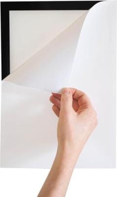 Europel zelfklevend kader ft A5, zilver, pak van 2 stuks Europel zelfklevend kader ft A5, zilver, pak van 2 stuks