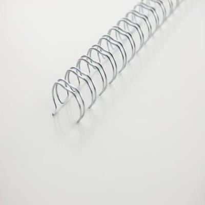 GBC WireBind draadruggen, doos van 100 stuks, 6 mm, zilver