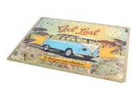 Metalen wandbord Volkswagen Get Lost - thumbnail